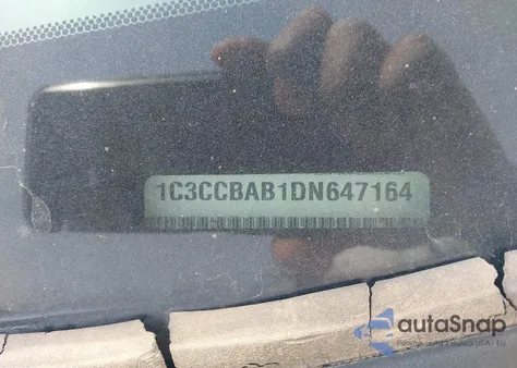 2013 Chrysler 200 Lx из США, поврежденный, VIN 1C3CCBAB1DN647164